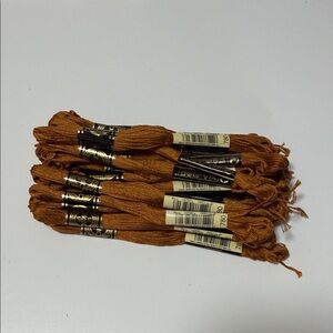 26 DMC (color 780) Golden Brown Embroidery Floss Set